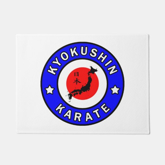 Kyokushin Karate Fußmatte (Vorderseite)