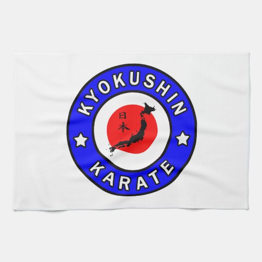Kyokushin Karate Geschirrtuch (Horizontal)