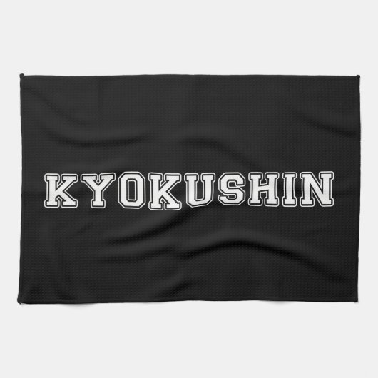 Kyokushin Karate Geschirrtuch (Horizontal)