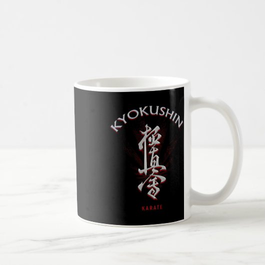 Kyokushin Karate Kaffeetasse (Rechts)