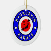 Kyokushin Karate Keramik Ornament (Rechts)