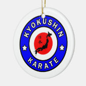 Kyokushin Karate Keramik Ornament (Links)