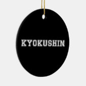 Kyokushin Karate Keramik Ornament (Rechts)