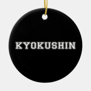 Kyokushin Karate Keramik Ornament