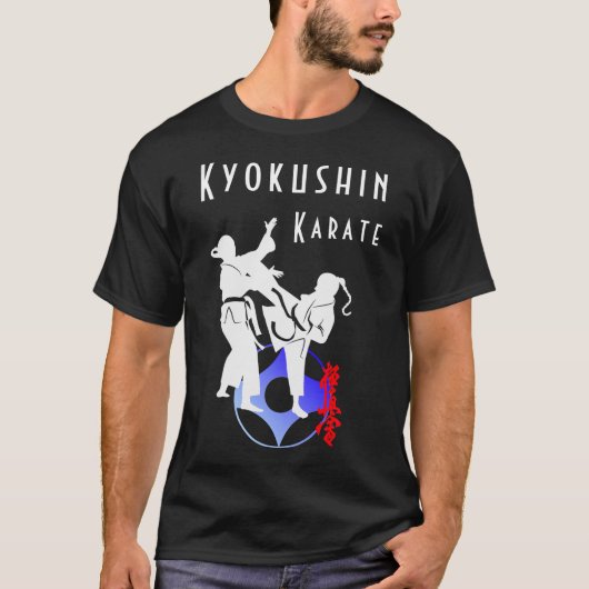 Kyokushin Karate Kumite Scene Budo T - Shirt (Vorderseite)