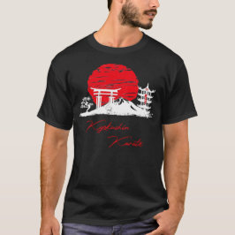 Kyokushin Karate Landschaft von Zanshin Art T - Sh T-Shirt