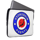 Kyokushin Karate Laptopschutzhülle (Vorne Rechts)