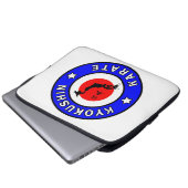 Kyokushin Karate Laptopschutzhülle (Vorne Knopf)