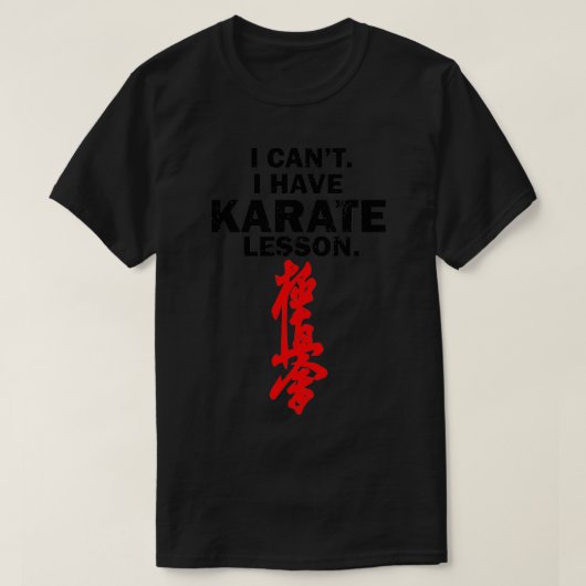 Kyokushin Karate Lesson 4 T-Shirt (Design vorne)