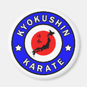 Kyokushin Karate Magnet (Vorne)