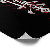 Kyokushin Karate  Poster (Ecke)