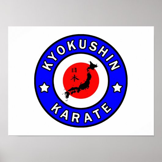 Kyokushin Karate Poster (Vorne)