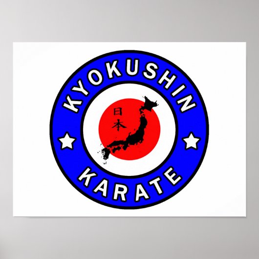 Kyokushin Karate Poster (Vorne)