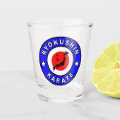 Kyokushin Karate Schnapsglas (Vorderseite)