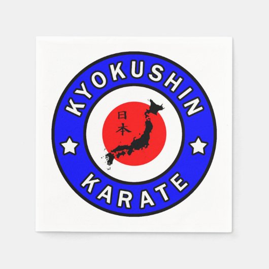 Kyokushin Karate Serviette (Vorderseite)
