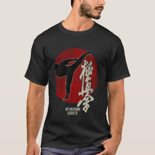 Kyokushin-Karate-Symbol Kyokushinkai-Dojo-Training T-Shirt