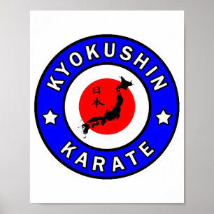 Kyokushin Karate T-Shirt_2  Poster