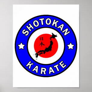 Kyokushin Karate T-Shirt Poster
