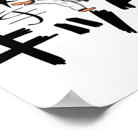 Kyokushin Kenpo Shotokan Karate für Jungen Poster (Ecke)