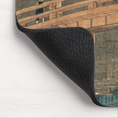 Kyoto-Brücke durch Mondschein Mousepad (Ecke)
