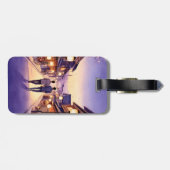 Kyōto-Freunde in der Dusk Gepäckanhänger (Rückseite horizontal)