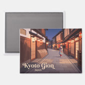 Kyoto Gion Japan Magnet (Vorderseite/Rückseite)