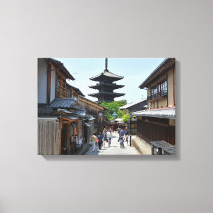Kyoto Gion Japan Poster Leinwanddruck