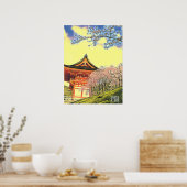 Kyōto Japan Cherry Blossom Reisefotografie Poster (Küche)