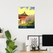 Kyōto Japan Cherry Blossom Reisefotografie Poster (Heimbüro)