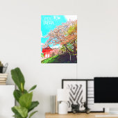 Kyōto Japan Cherry Blossom Reisefotografie Poster (Heimbüro)
