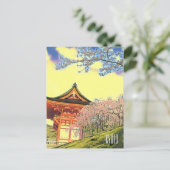 Kyōto Japan Cherry Blossom Reisefotografie Postkarte (Stehend Vorderseite)
