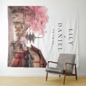 Kyoto Japan Hochzeitsfoto Hintergrund Wandteppich (Beispiel (Horizontal))