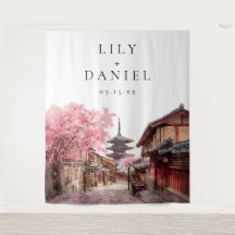 Kyoto Japan Hochzeitsfoto Hintergrund