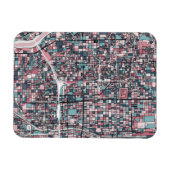 Kyoto-Japan-Karte Magnet (Horizontal)