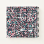 Kyoto-Japan-Karte Notizblock (Rückseite)