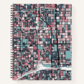 Kyoto-Japan-Karte Notizblock (Vorderseite)