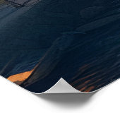 Kyōto Japan Landschaftsreise Vintag Poster (Ecke)