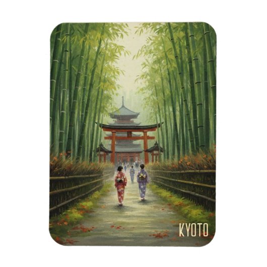 Kyoto Japan Magnet (Vertikal)