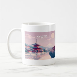 Kyōto Japan Pastell Travel Design Kaffeetasse