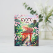 Kyoto Japan Postkarte (Stehend Vorderseite)
