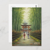 Kyoto Japan Postkarte (Vorne/Hinten)