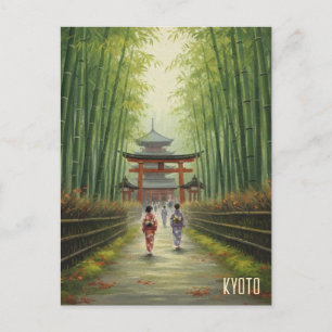 Kyoto Japan Postkarte