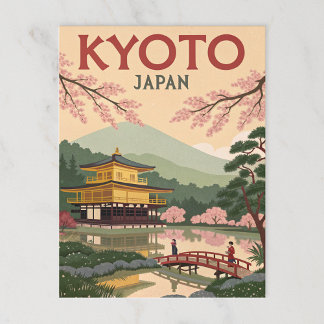 Kyoto, Japan Postkarte