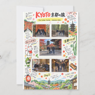 Kyoto Japan Reise 5 Foto Collage Reise Zine