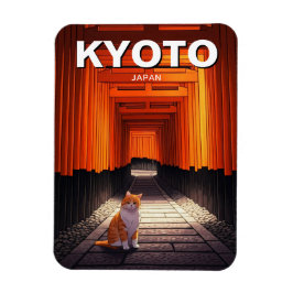 Kyoto Japan Reise Fushimi Inari Taisha Magnet