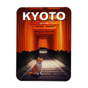 Kyoto Japan Reise Fushimi Inari Taisha Magnet