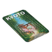 Kyoto Japan Reise Magnet (Rechte Seite)
