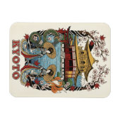 Kyoto Japan Reise Magnet (Horizontal)