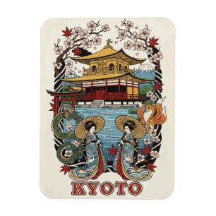 Kyoto Japan Reise Magnet