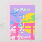 Kyōto Japan Reisekunst Feiertagskarte (Vorne/Hinten)